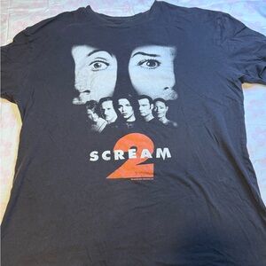 Scream 2 Graphic Tee - Distressed Grey
